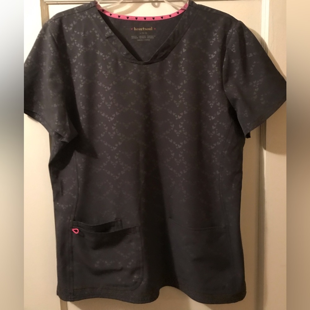 Womens Large Heartsoul 3-piece Scrub Outfit